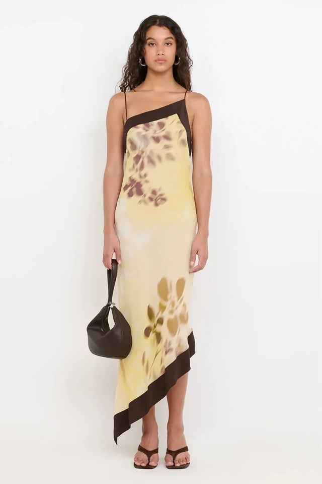 Bec + Bridge Blaise Asym Midi Dress | Palmera Floral