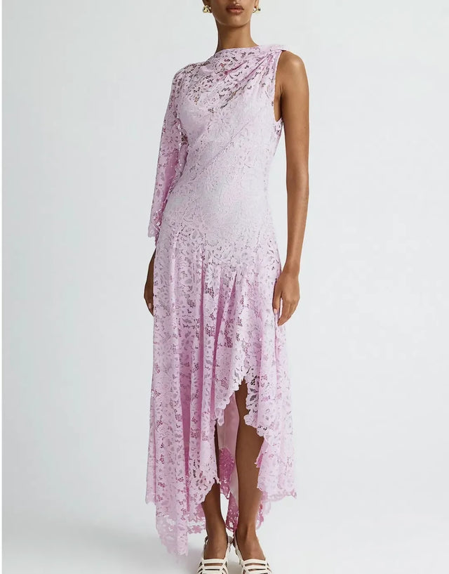 ANNA QUAN Lydia Dress Purple Lace