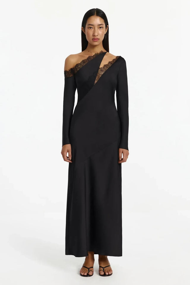 Significant Other Ellis Long Sleeve Maxi Dress - Black