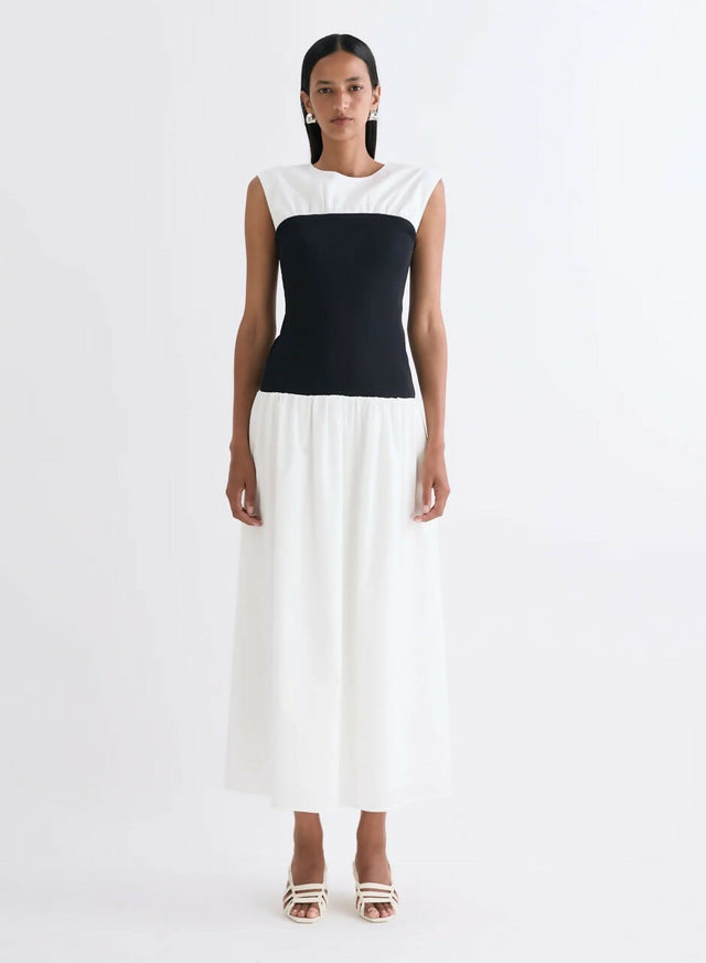 ANNA QUAN Stefania Dress in SWAN