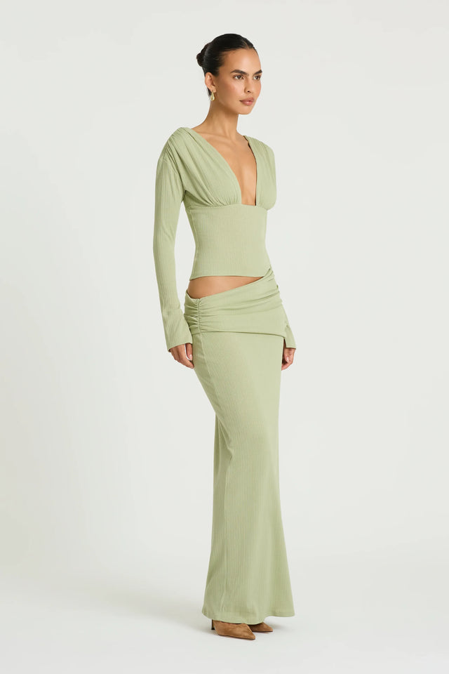 Benni Agnes Maxi Dress Pistachio