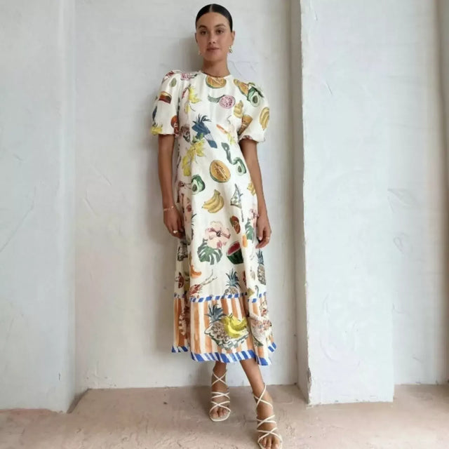 Alemais Theo Midi Dress