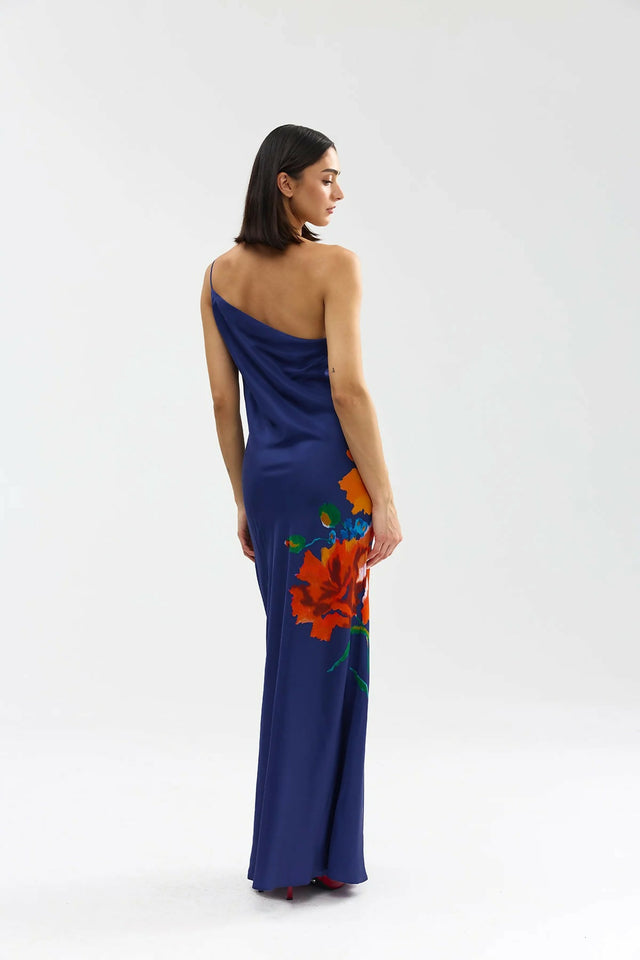 Aston Studio Clemence Dress - Royal Papaya