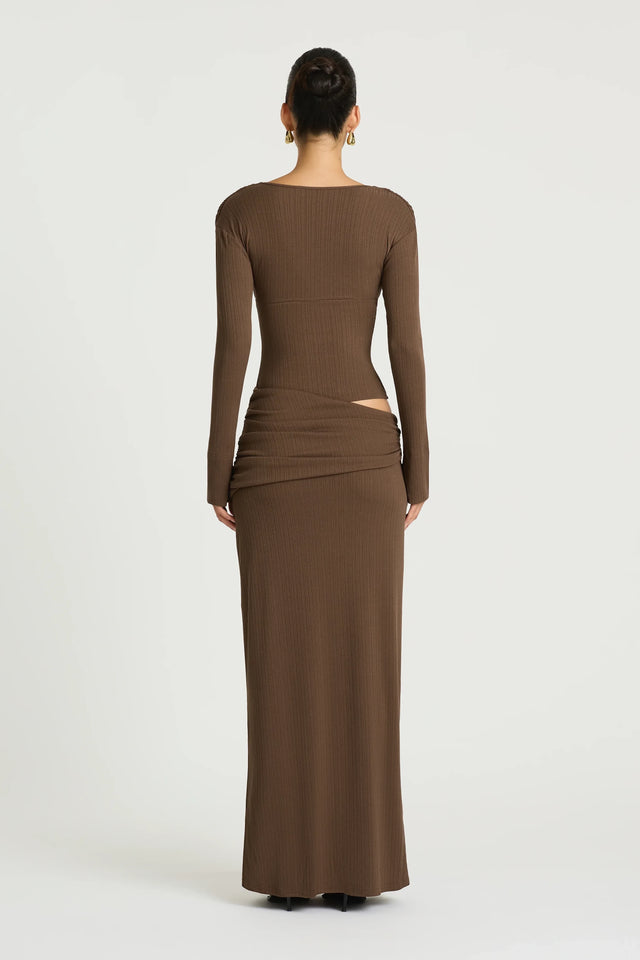 Benni Agnes Maxi Dress Chocolate