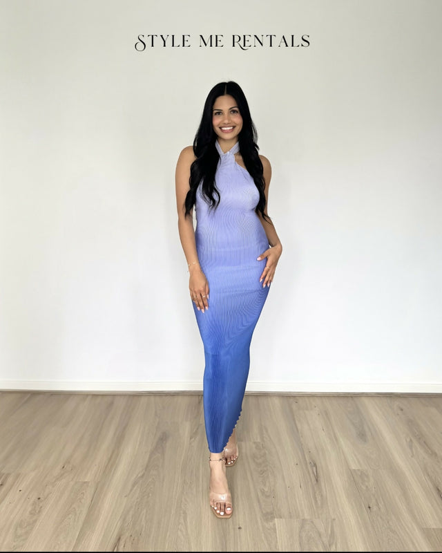 L'idée Klum Midi Dress Ocean