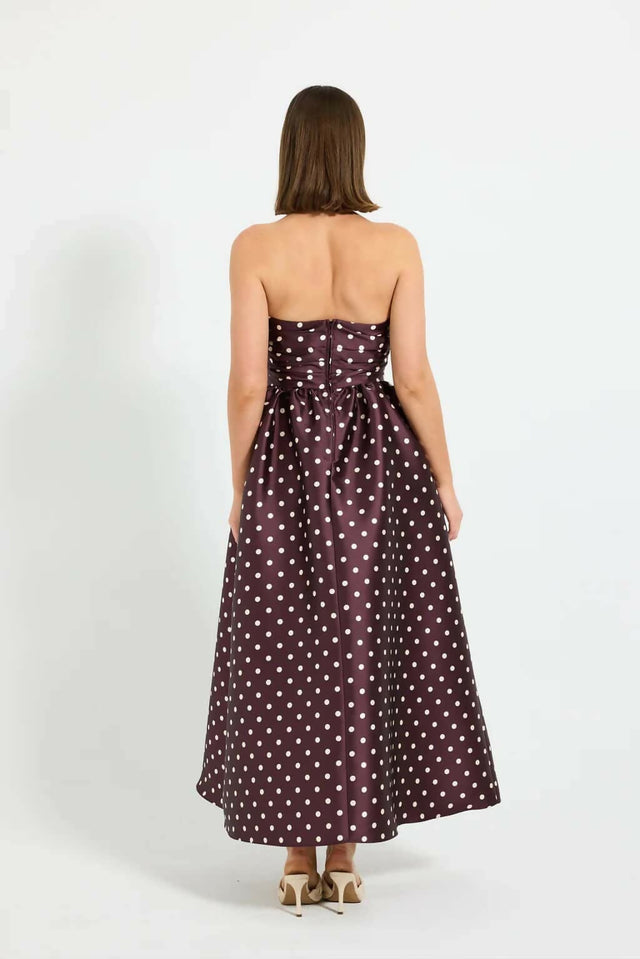 Pasduchas Alistair Strapless Midi