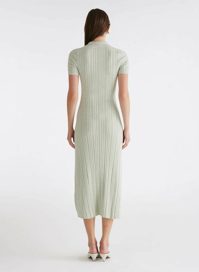 Anna Quan Laurel Penelope Midi Dress Meadow Mint