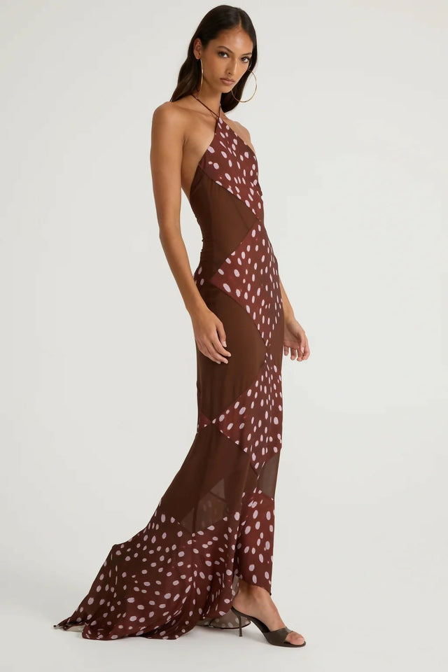 Ance Gria Delphine Gown - Deer Size 8