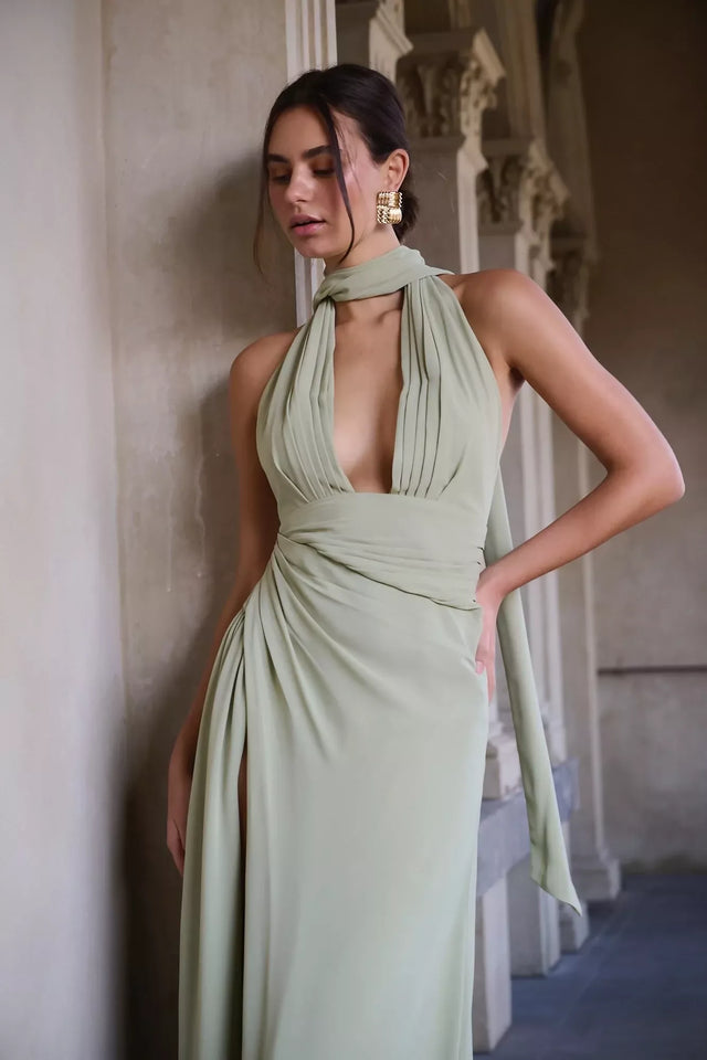 Calia Collection Antonia Dress Sage