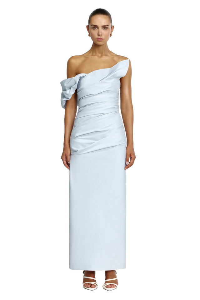 Acler Mead Maxi Dress - Blue Melt