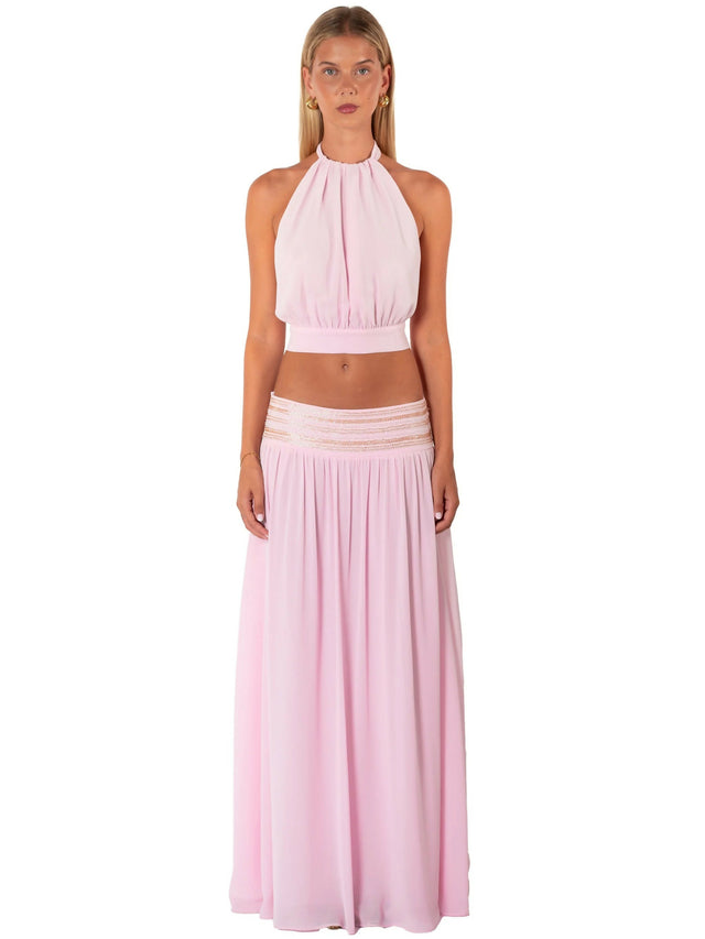 I Am Delilah Octavia Halter & Maxi Skirt Quartz