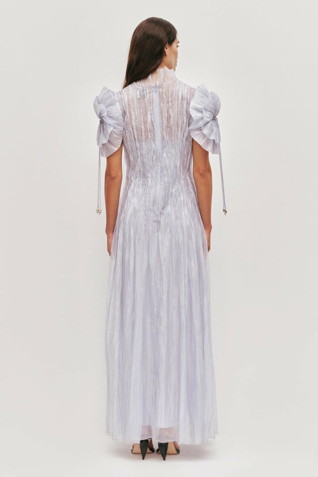 Aje Clara Maxi Dress in French Blue