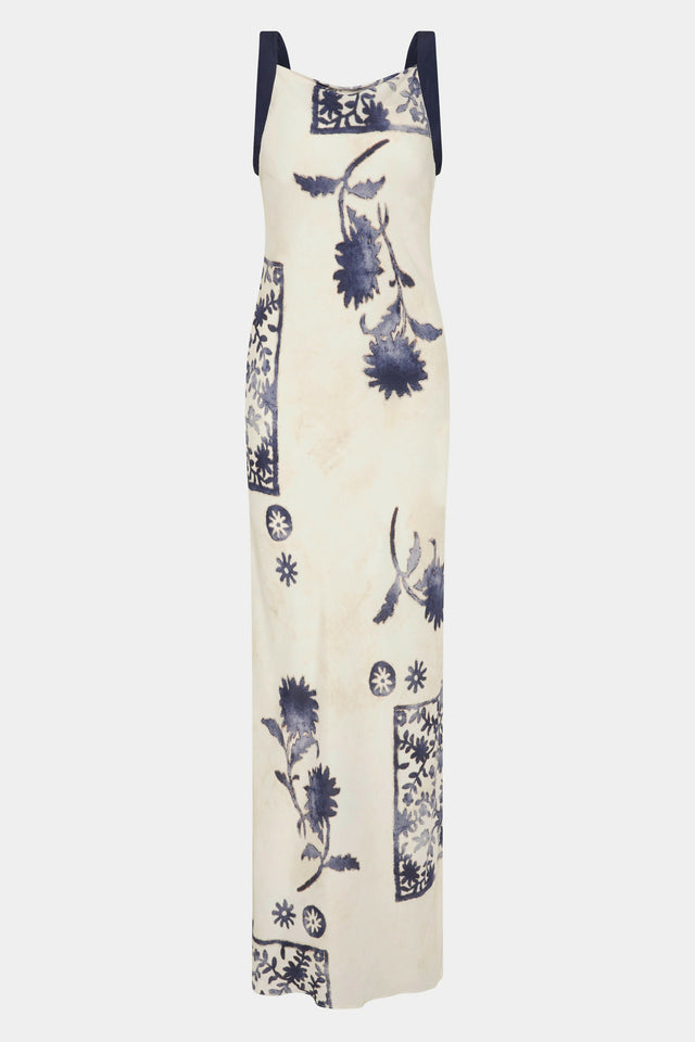Sir the Label Phillipa Slip Dress in Eira Midnight