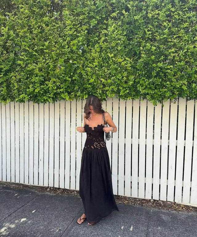 Hansen and Gretel Stephanie Maxi Dress in Cedar
