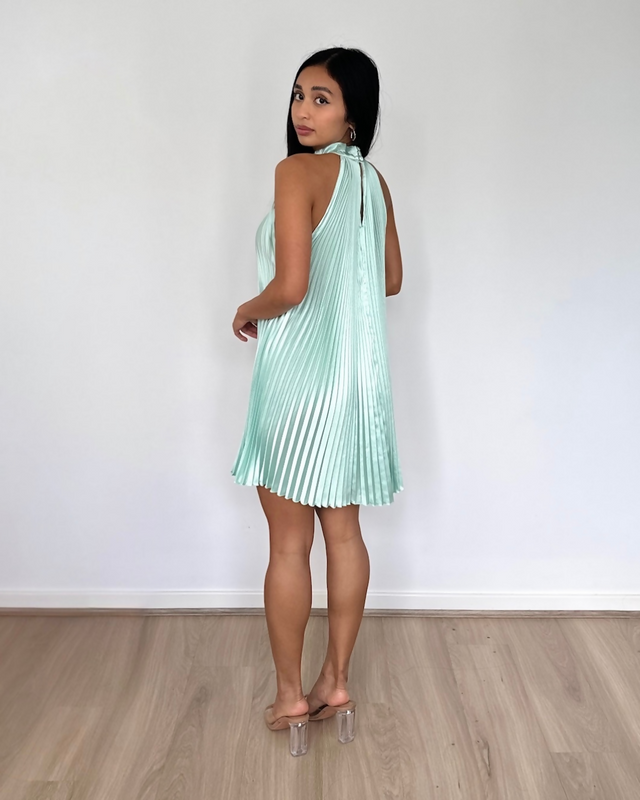 L'idee Amour Mini Dress Mint
