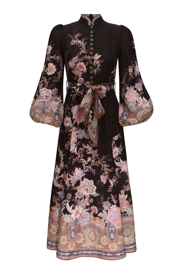 Zimmermann Luna Button Midi Dress