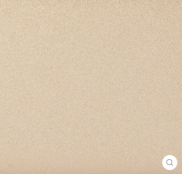 Precious metallic slimline clutch