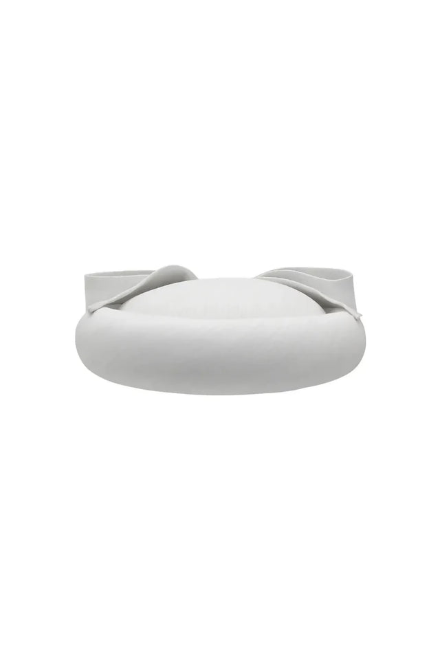 Morgan & Taylor Samara Pillbox Hat - White