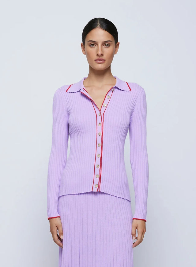 Anna Quan Ashlen Top Felicia Skirt Lilac Orchid