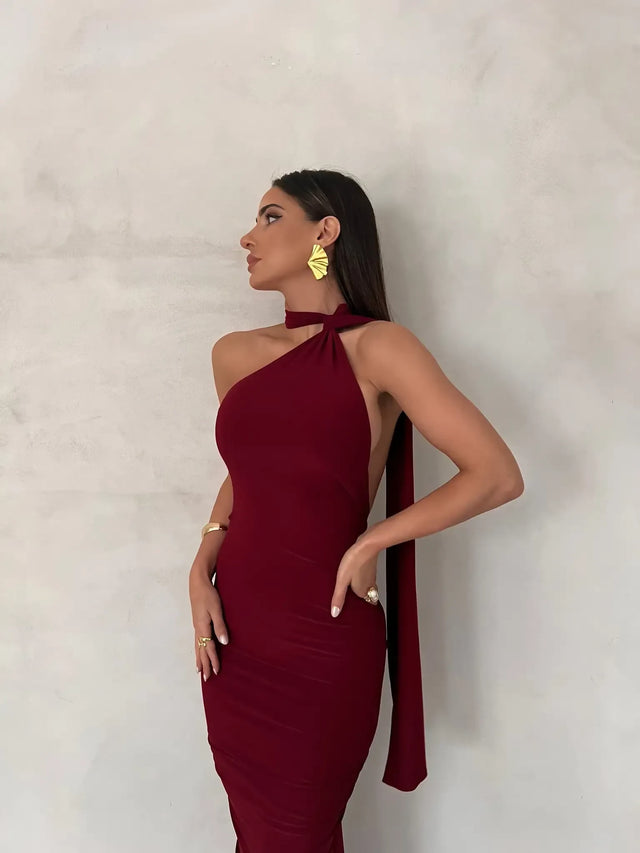 Melani The Label Leonie Halter Dress