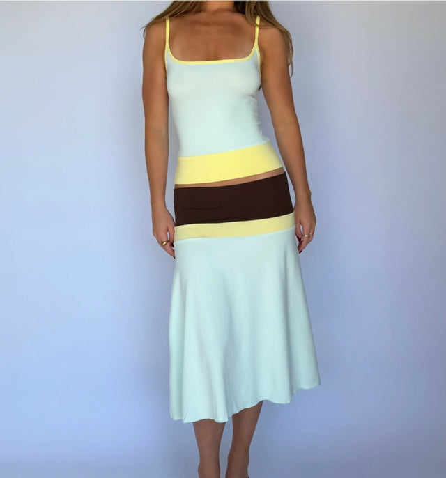 BLANCH WEAR Lucy Midi Skirt & Stella Tank Mirage