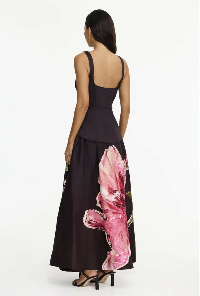 Actonhill Maxi Dress Brown- Size 8,10,12,14 - Dress