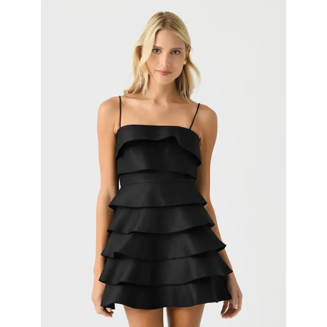 Acler Black Balderstone Mini Dress Black Size 8 - 8 / Black - Dresses