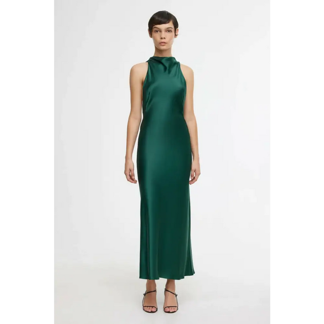 Acler Cadell Cadell Midi Dress Emerald Size 6 - 6 / Green - Dresses