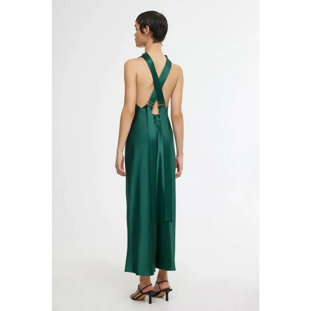 Acler Cadell Cadell Midi Dress Emerald Size 6 - 6 / Green - Dresses