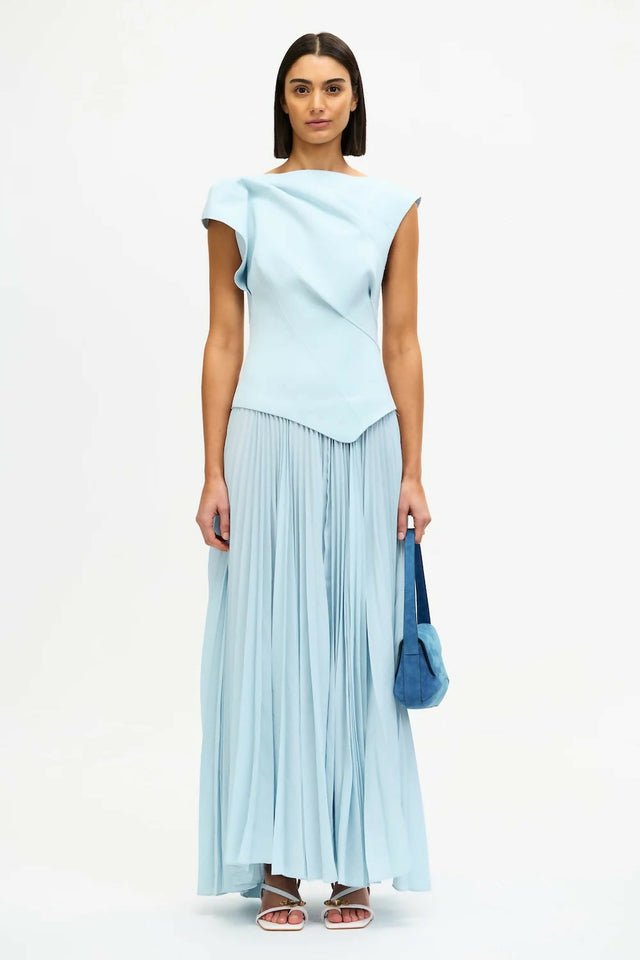 Acler Cornmore Midi Dress in Blue - Dresses