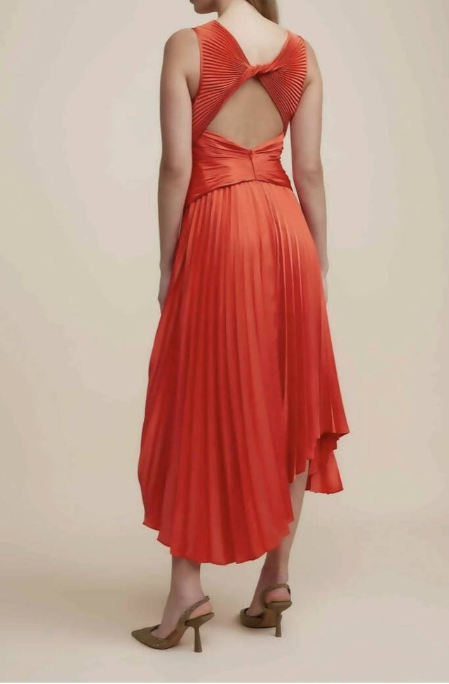 Acler Darley Dress - 10 / Red - Dresses