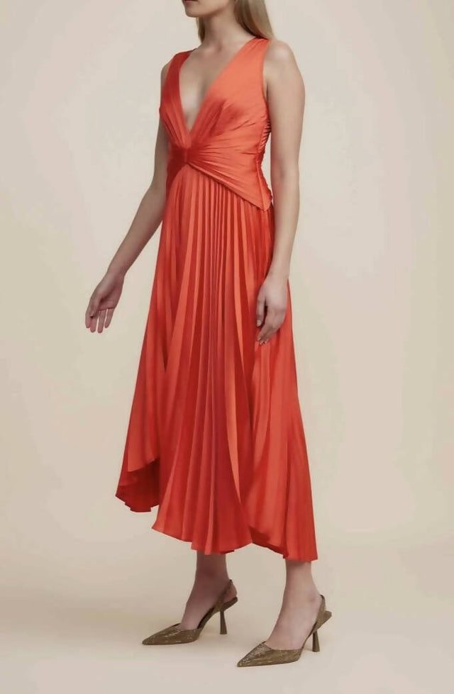 Acler Darley Dress - 10 / Red - Dresses