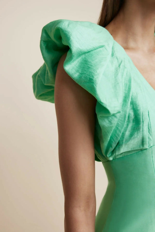 Acler Denare Dress - 8 / Green - Dresses