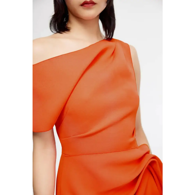 Acler Eddington Mini Dress Orange Size AU 10 - 10 / Orange - Dresses