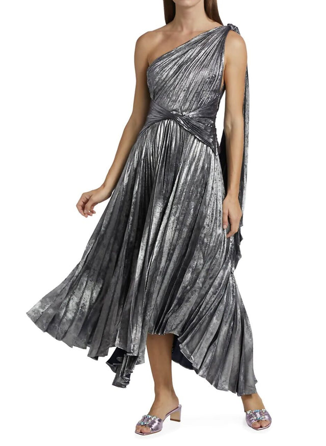 Acler Kalora Midi Dress Gunmetal - Dresses