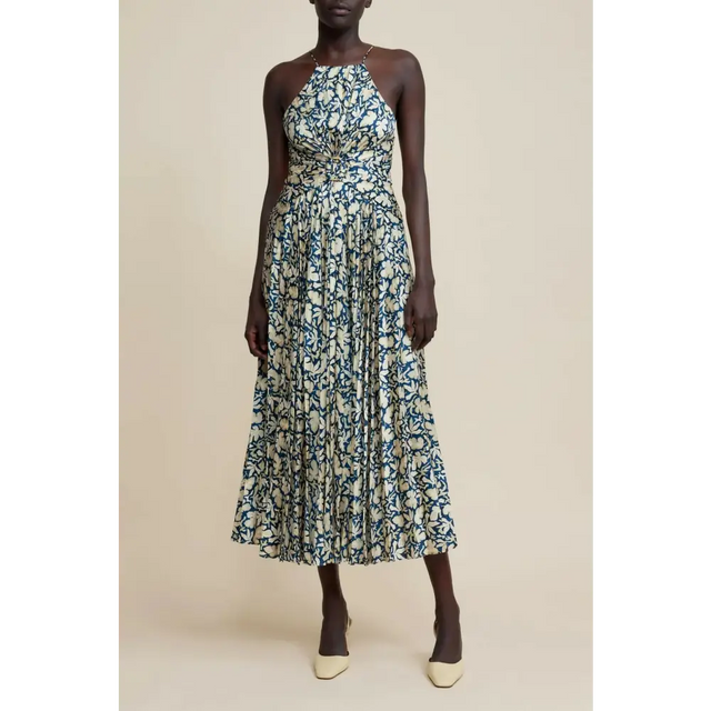 Acler - Montague Sea Forest Midi Dress - 14 / Print - Dresses