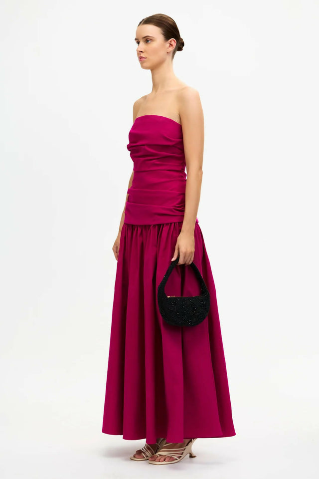 Acler Nershall Maxi - Iris - 8 / Red - Dresses