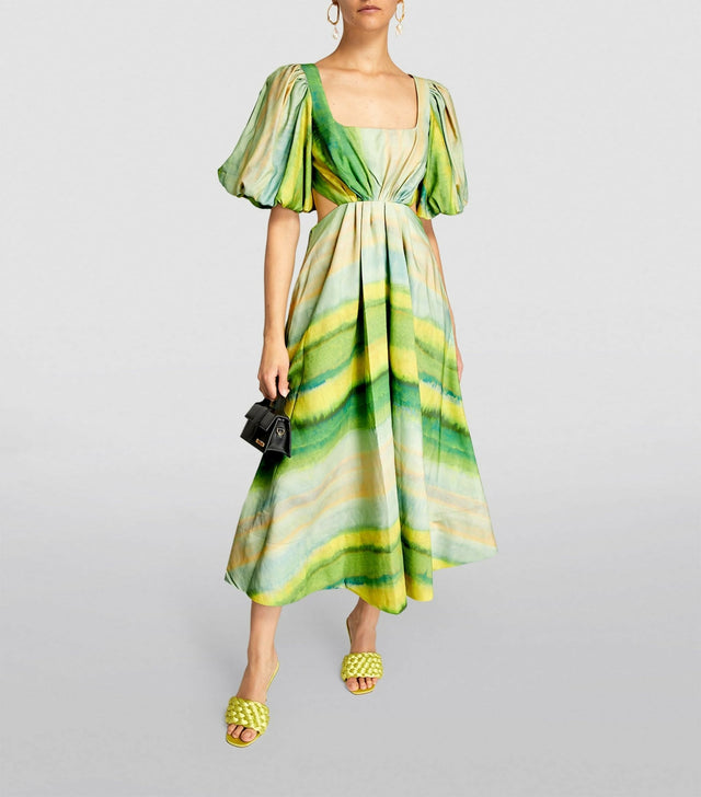 Acler Temple Dress - 10 / Multi - Dresses