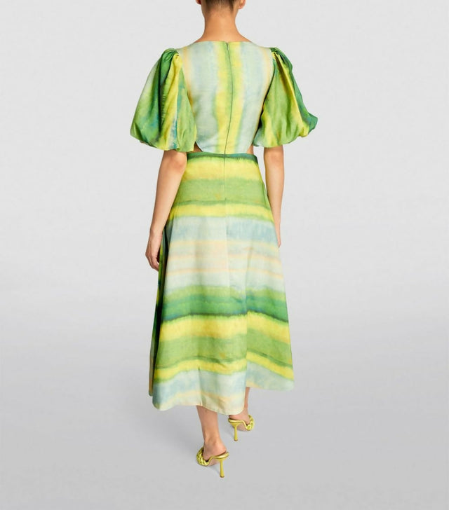 Acler Temple Dress - 10 / Multi - Dresses