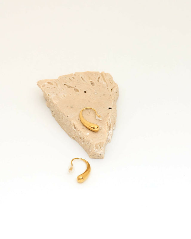 Afine Cecelia Earrings - Gold - Earrings
