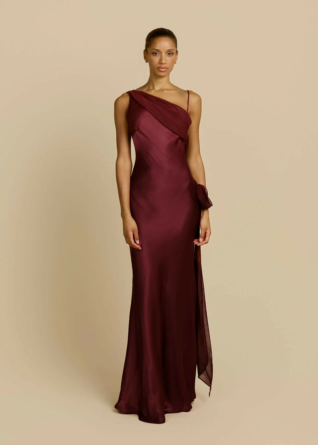 Arcina Ori Helena Dress In Plum