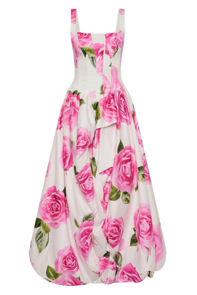 Aje Alani Gown Soft Rose Light - 12 / Floral - Dresses