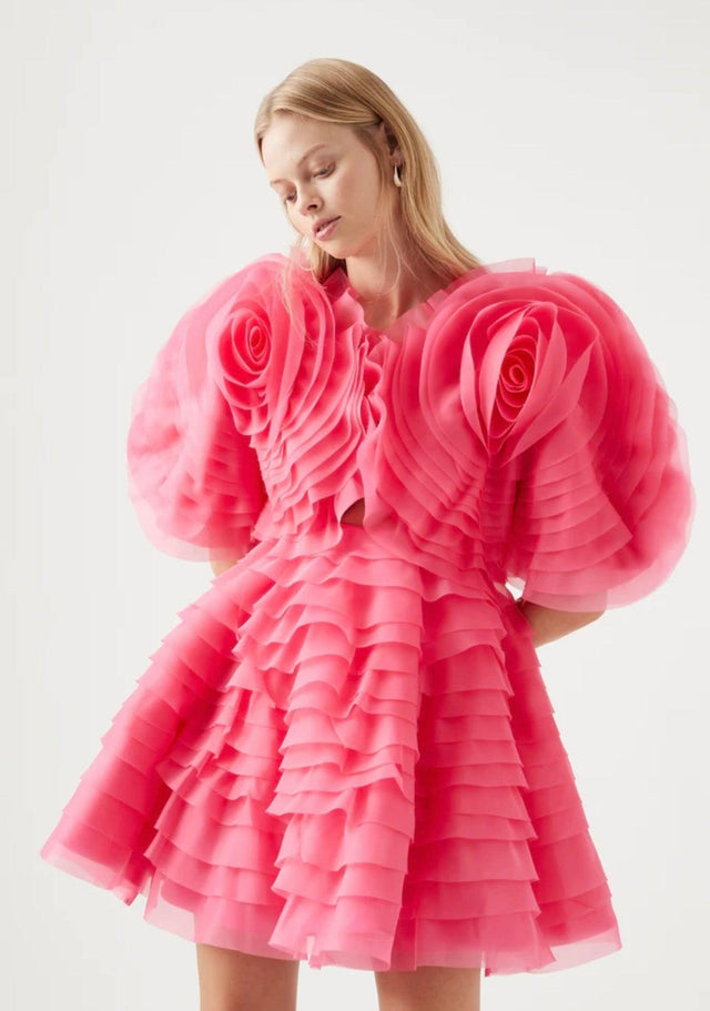 AJE - Aje Amour Ruffle Mini Dress