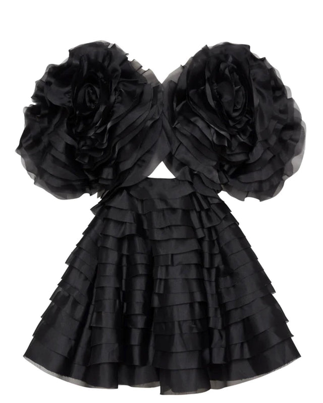 AJE - Aje Amour Ruffle Mini Dress
