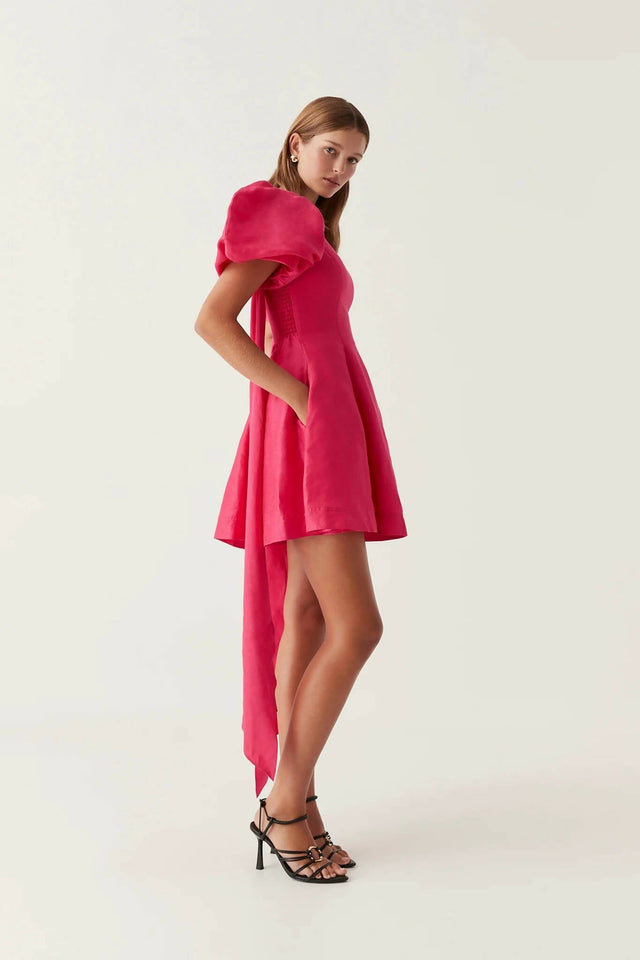 AJE - Aje Arista Tulip Sleeve Mini Dress