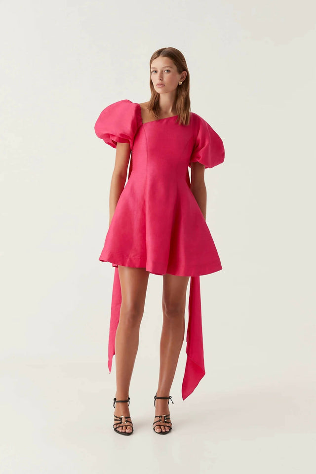 AJE - Aje Arista Tulip Sleeve Mini Dress