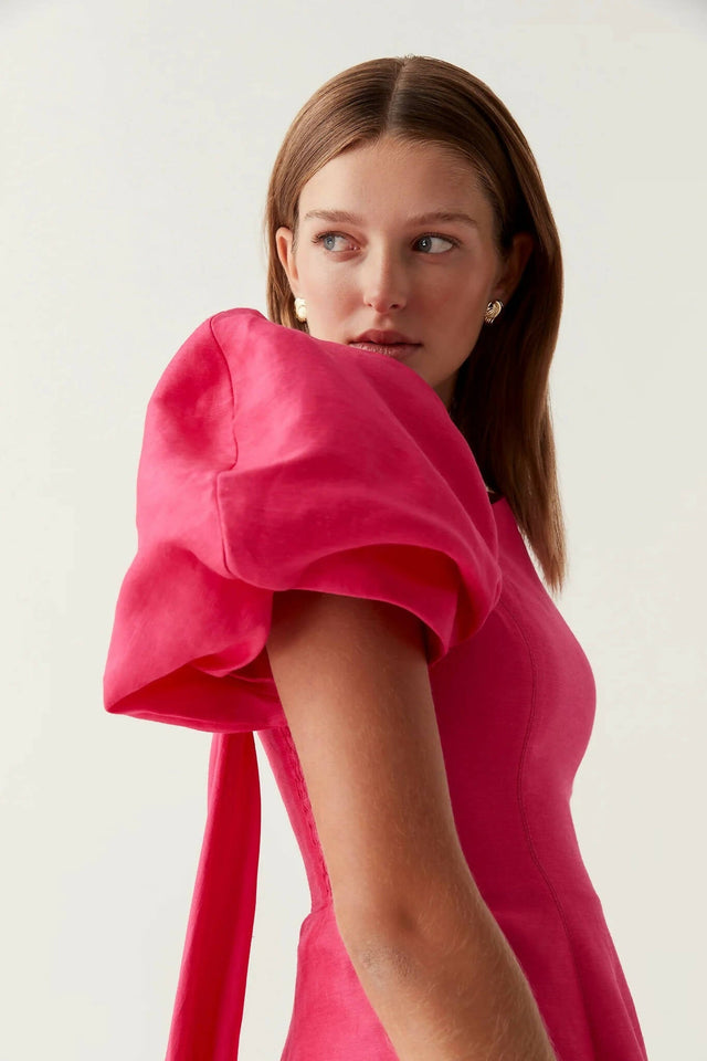 AJE - Aje Arista Tulip Sleeve Mini Dress