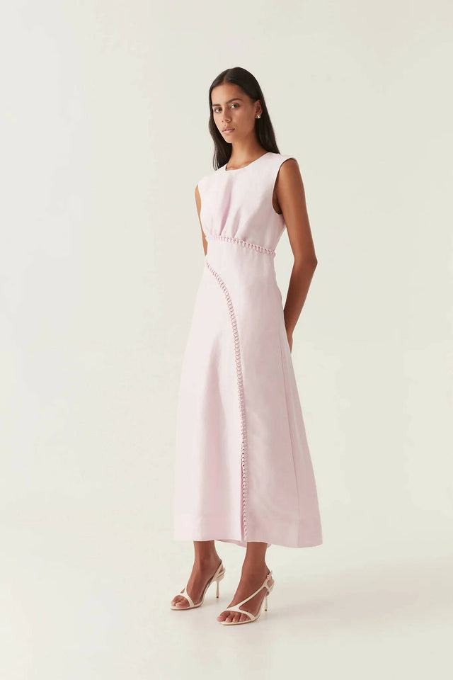 Aje Asta Whipstitch Midi Dress - Dresses