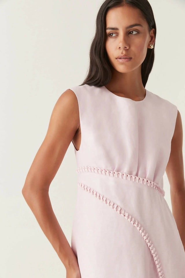 Aje Asta Whipstitch Midi Dress - Dresses