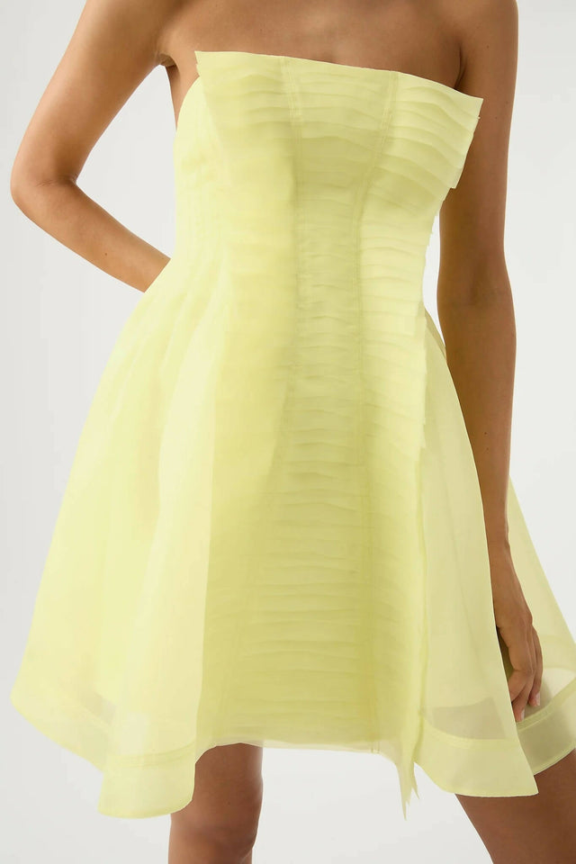 Aje Astrid Strapless Mini Dress - Dresses